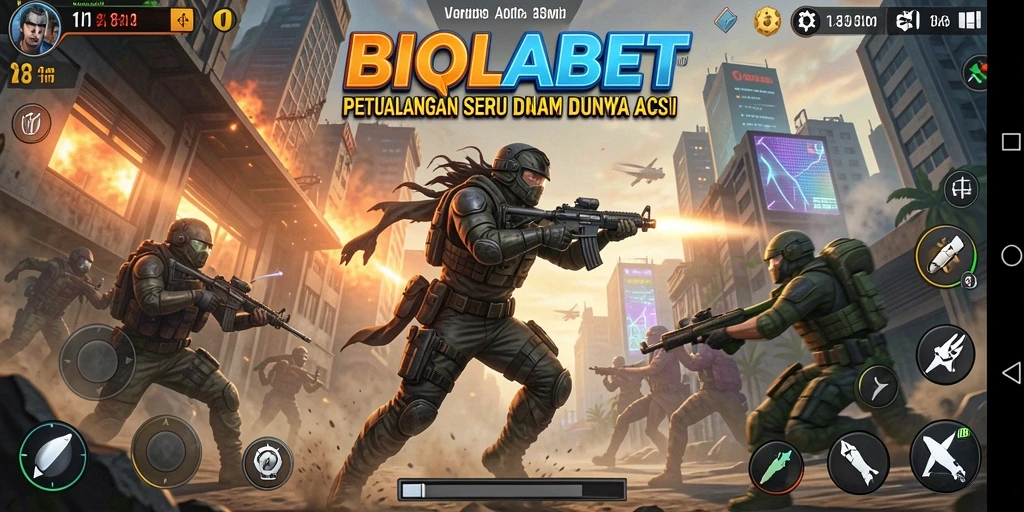 Tampilan gameplay menarik dari BIOLABET dengan aksi seru.