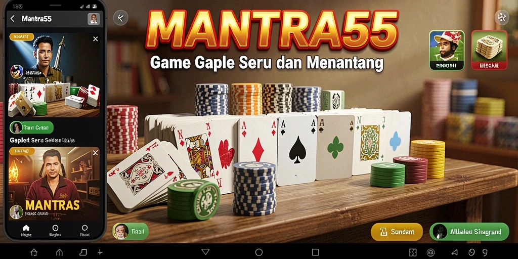 Tampilan gameplay seru dan menantang di MANTRA55.
