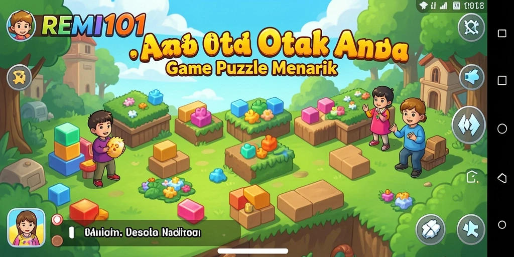 Tampilan gameplay REMI101 yang menantang dan menarik.