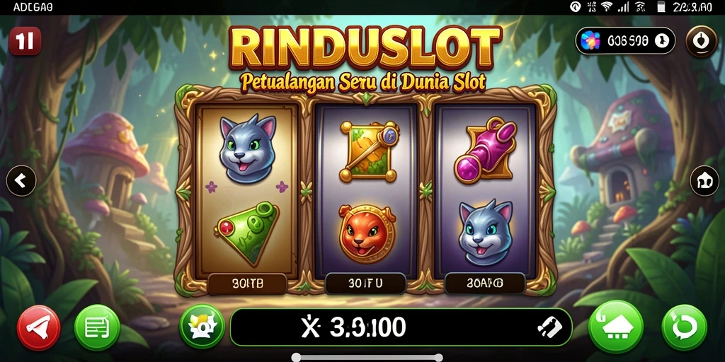 Gameplay menarik dengan berbagai tantangan di RINDUSLOT.